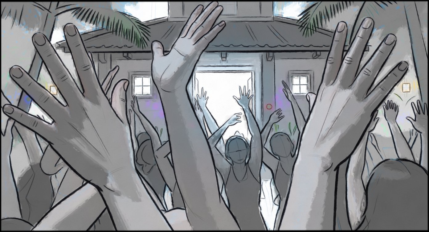 Music Video - Choreography - storyboard frame 9 by Dakota Warren